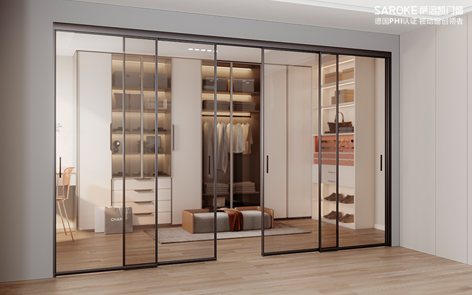 全景?天宇平開門