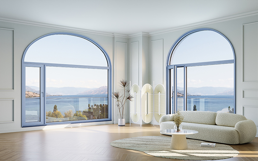 100D圓弧(遠山藍)